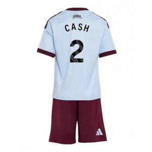 Aston Villa Matty Cash #2 Jalkapallovaatteet Lasten Kolmas peliasu 2026-27 Lyhythihainen (+ Lyhyet housut)